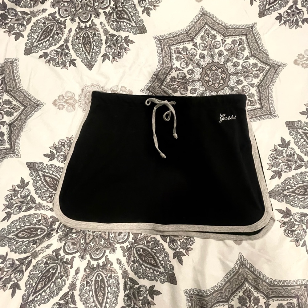 Guess black mini skirt